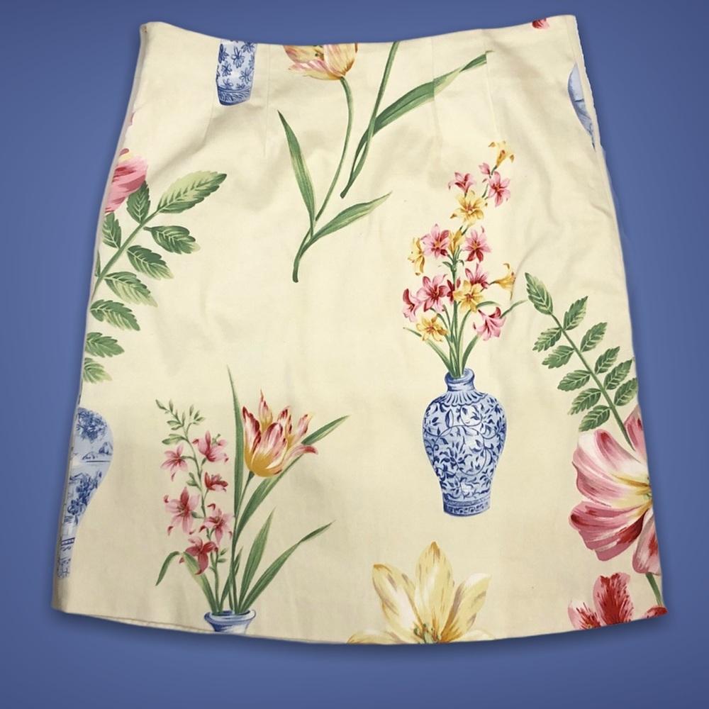 Yuka Resort Unique Floral Skirt size 8